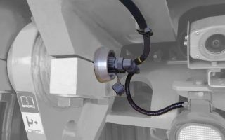 2. LOAD CELL PIN FOR DETERMINING THE WEIGHT ON THE REAR AXLE