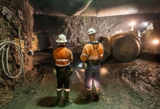 An underground mine in Russia evolves in production control