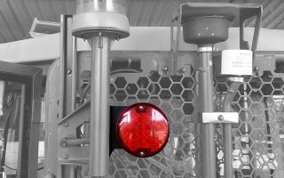 3. LUCE ESTERNA PER AVVISO RAGGIUNGIMENTO PORTATA MASSIMA